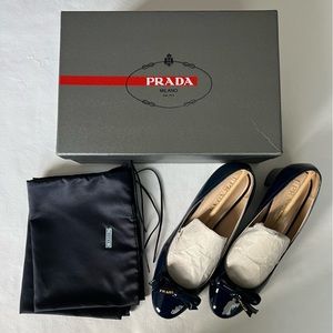Prada Block Heels